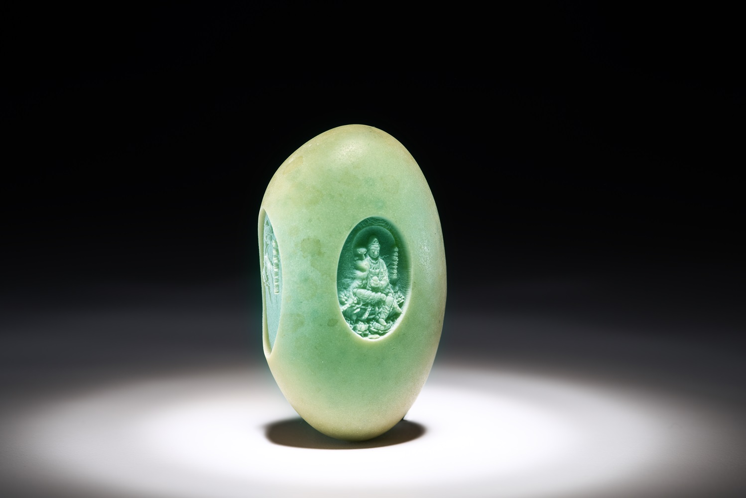 夜光石毫芒雕刻