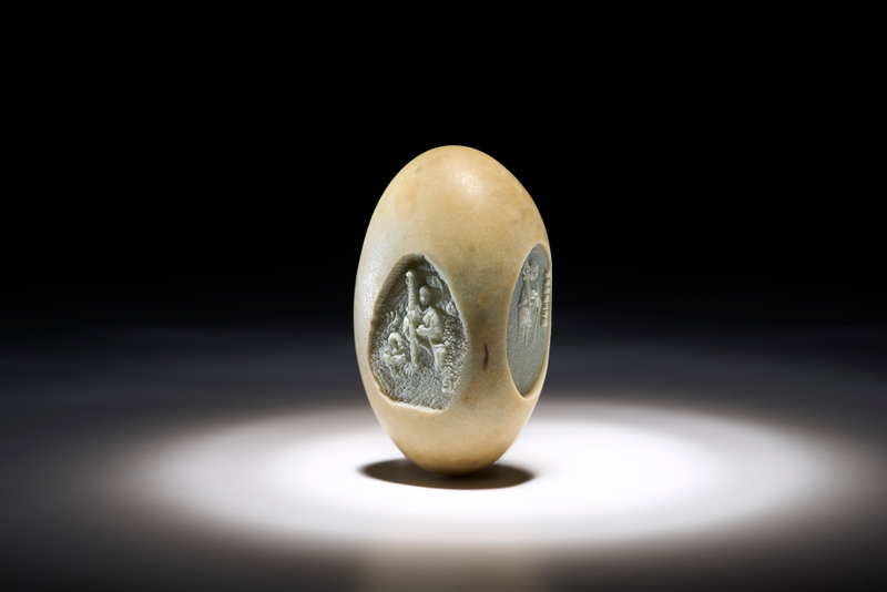 夜光石 地藏王菩薩雕刻 毫芒雕刻