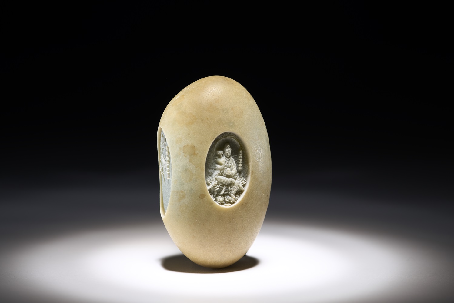 夜光石雕刻 毫芒雕刻