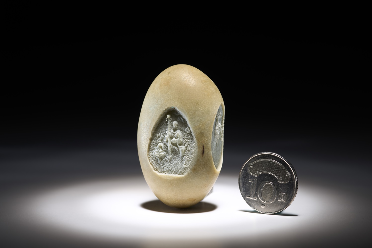 夜光石毫芒雕刻